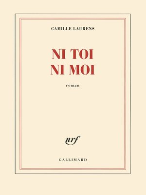 cover image of Ni toi ni moi